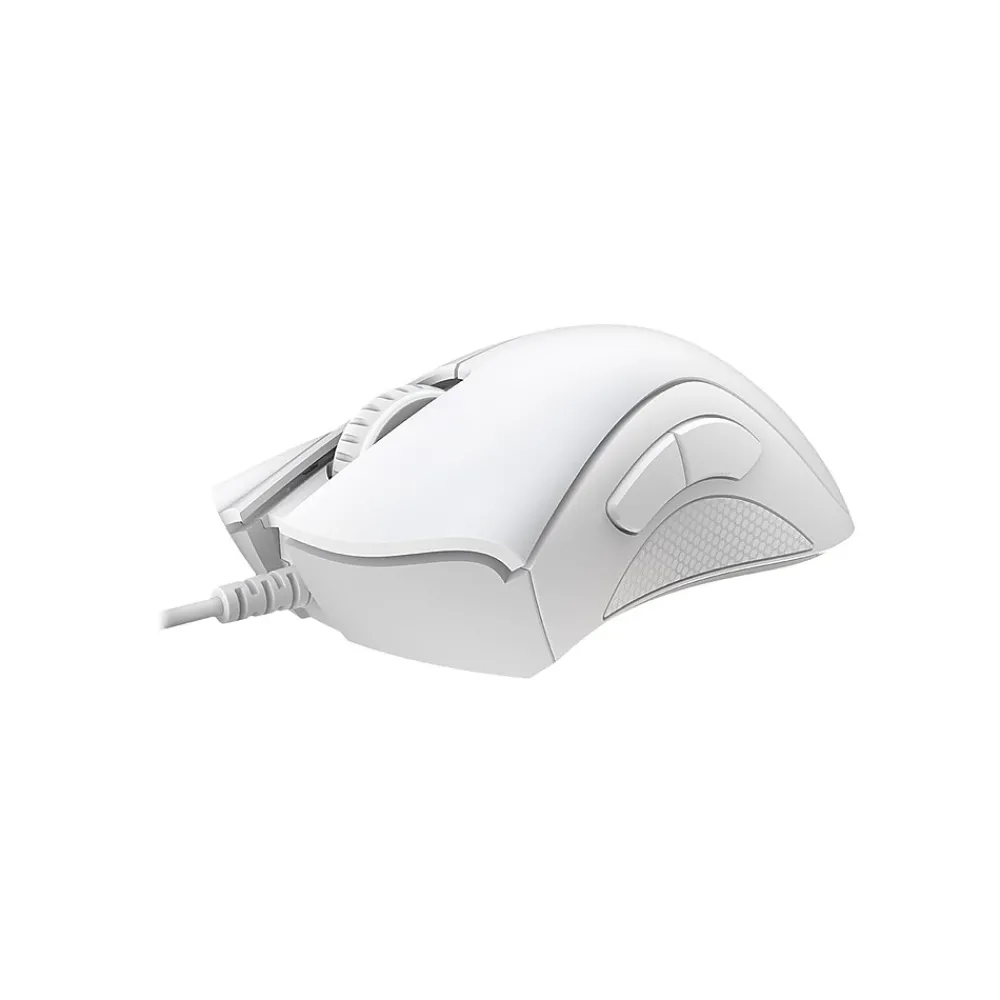 New Razer DeathAdder Essential Optical USB Gaming Mouse, White (RZ01-03850200-R3U1)