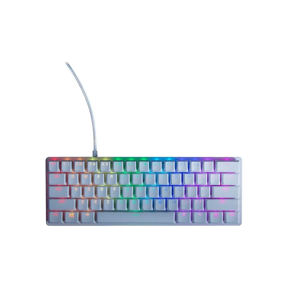 Sale Razer Huntsman Mini Gaming Keyboard, Mercury (RZ03-03390300-R3M1)