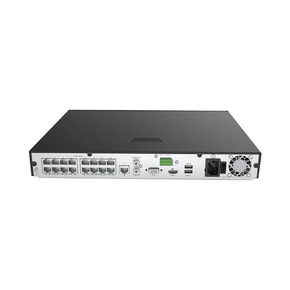 REVO America Ultra HD Audio Capable 16 Channel 4 TB NVR Surveillance System with 12 Cameras (RU162D4GB8GA-4T)