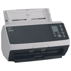 Ricoh FI-8170 CG01000-303001 Duplex Desktop Document Scanner with Paper Stream Capture Pro Software License, Black/White