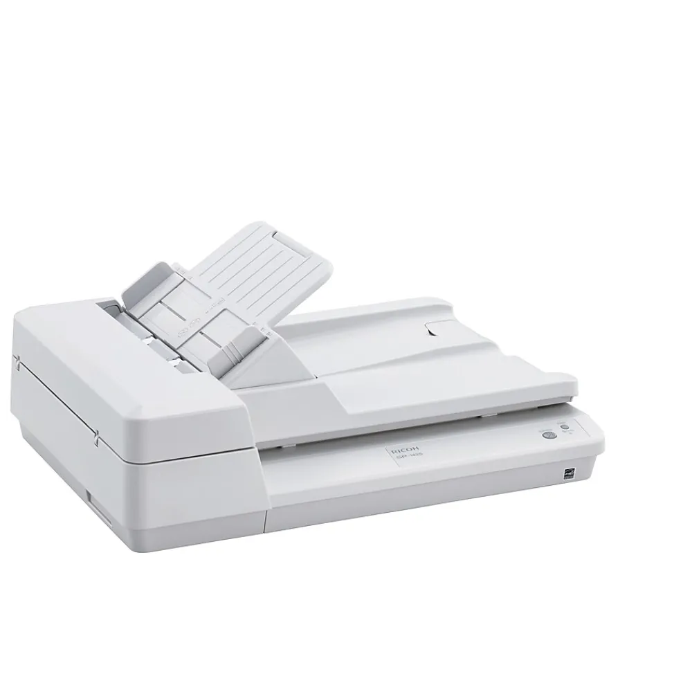 Ricoh SP-1425 PA03753-B005 Duplex Flatbed Document Scanner, White