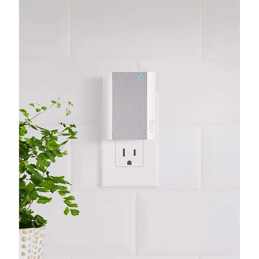 Ring Chime for use with the Amazon & Cameras, White (B07WML1QM4)