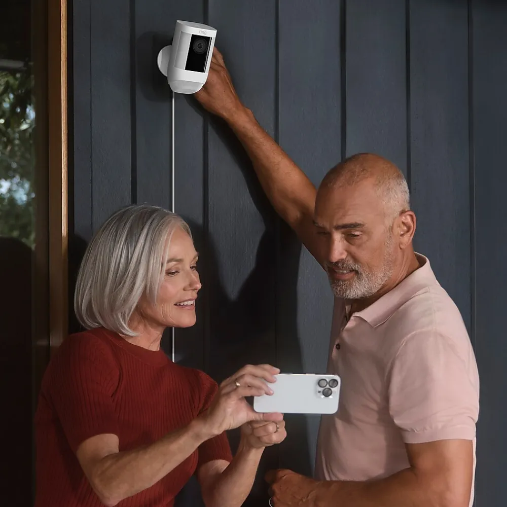 Ring Spotlight Cam Pro Security Camera, Black (B09DRCLHQT)