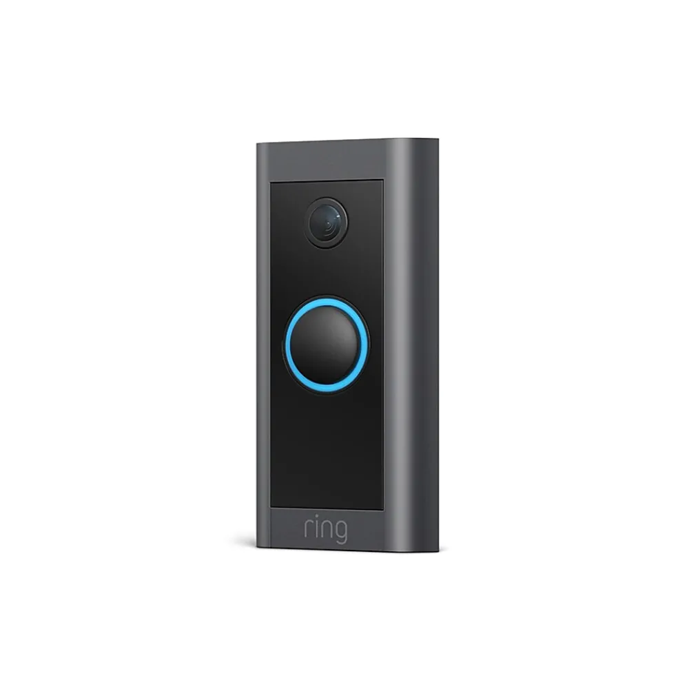 Ring WiFi Smart Video Doorbell & Chime, Black (B09NLDYGHQ)