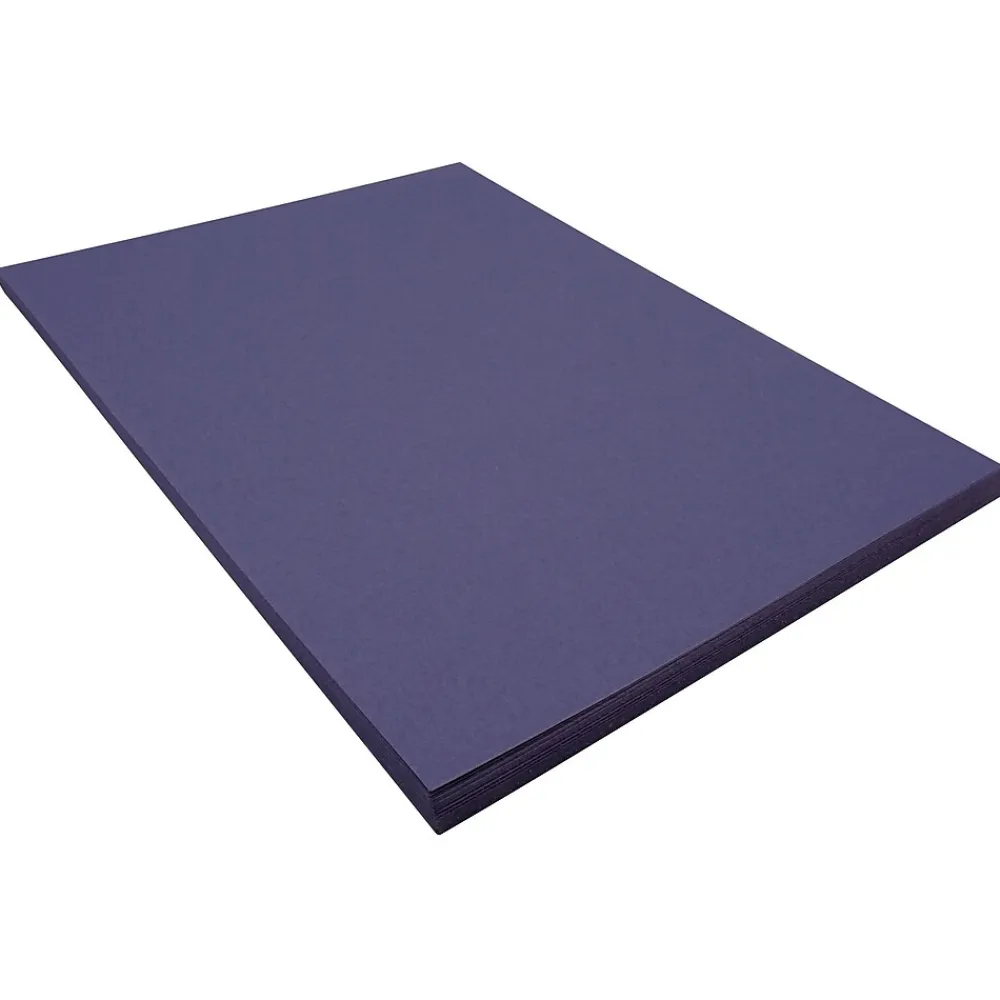 Construction Paper*Riverside 3D 9" x 12" Construction Paper, Dark Blue, 50 Sheets (P103601)