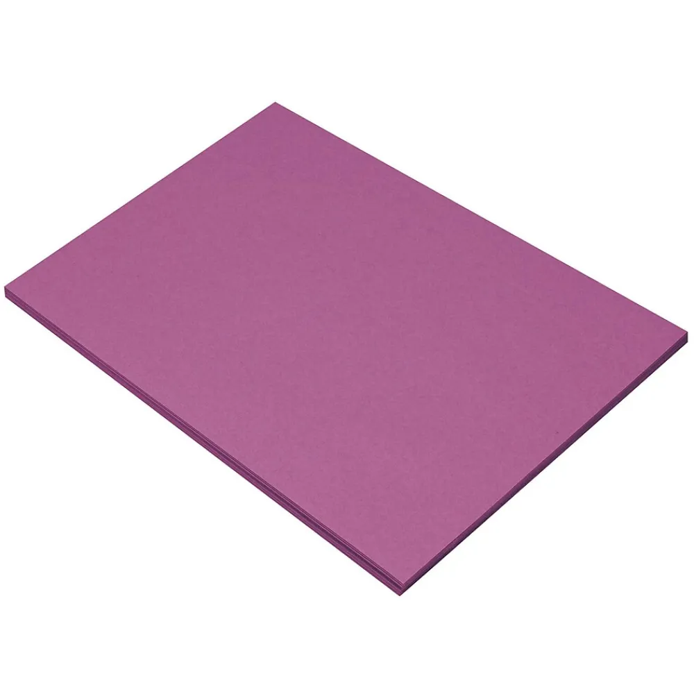 Construction Paper*Riverside 3D 12" x 18" Construction Paper, Magenta, 50 Sheets (P103628)