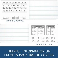Composition Notebooks|Roaring Spring Paper Products 1-Subject Composition Notebooks, 7.5