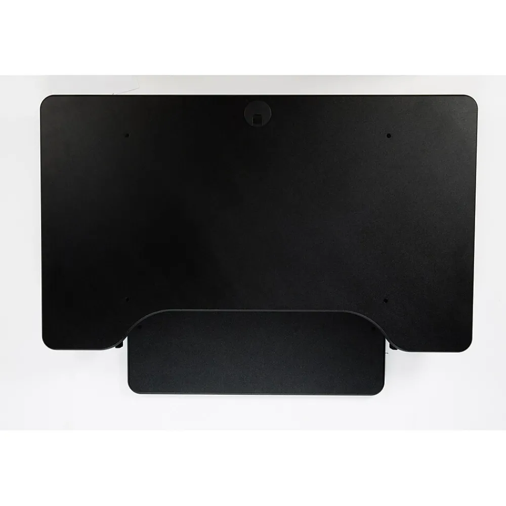 Standing Desks*Rocelco 32"W Manual Adjustable Standing Desk Converter, Black (R EADRB2)