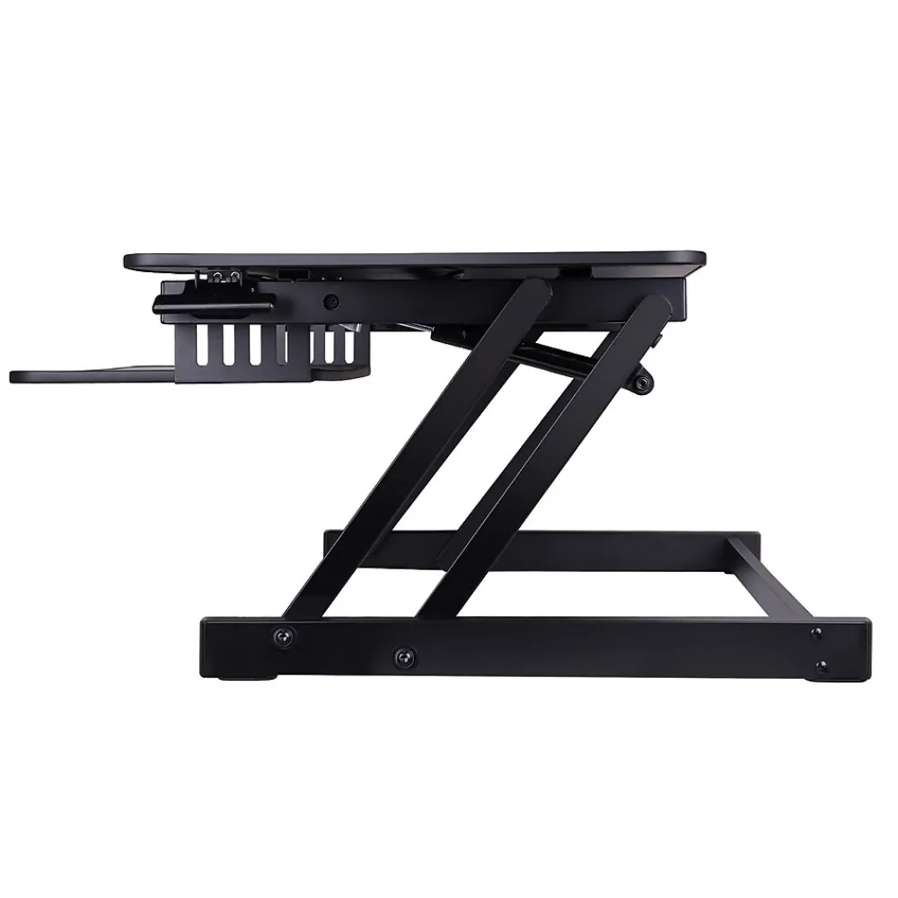 Standing Desks*Rocelco 38"W Manual Adjustable Standing Desk Converter, Black (R DADRB)