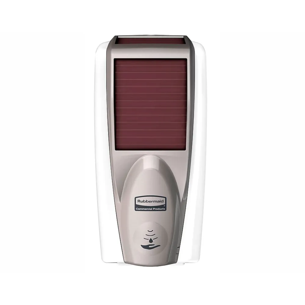 AutoFoam Universal Automatic Wall Mounted Hand Soap Dispenser, White/Gray Pearl (1980828)<Rubbermaid Online