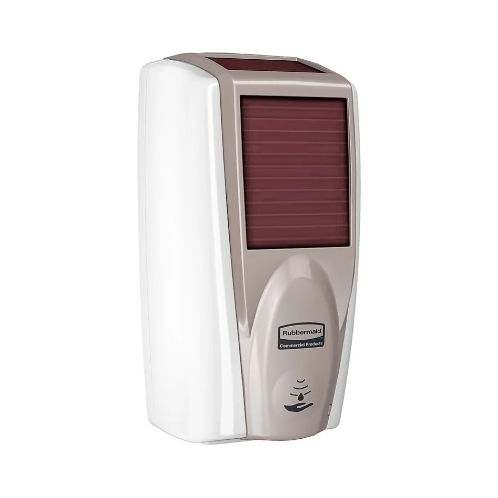 AutoFoam Universal Automatic Wall Mounted Hand Soap Dispenser, White/Gray Pearl (1980828)<Rubbermaid Online