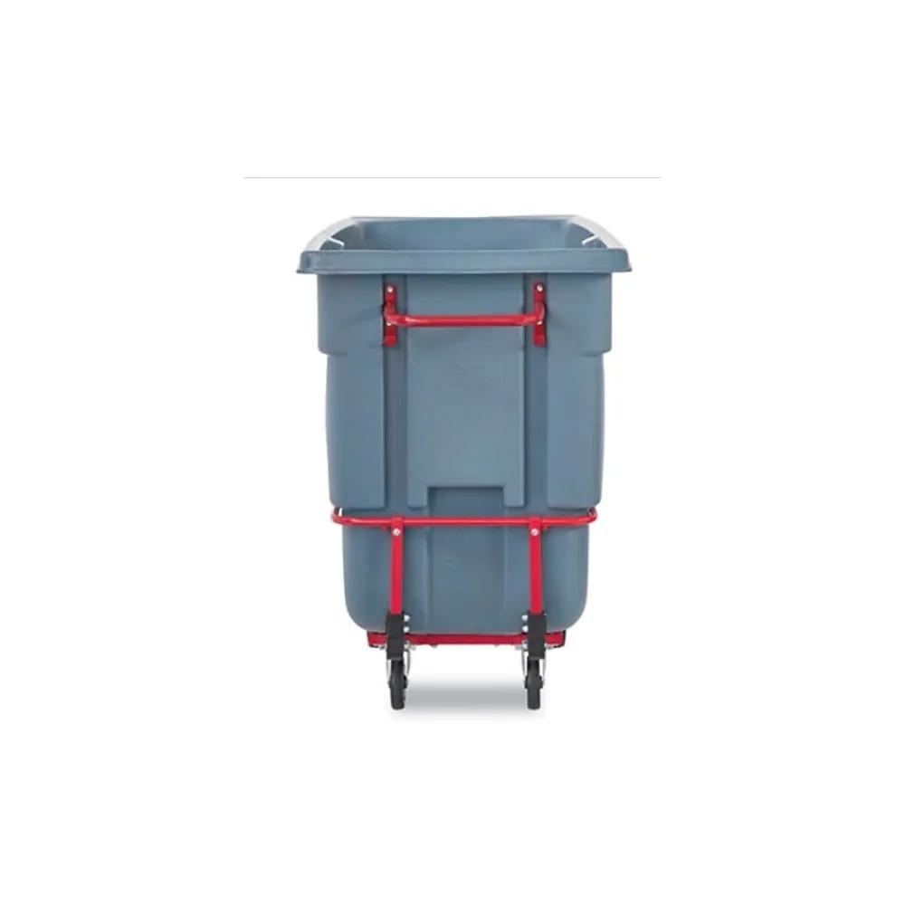 Rubbermaid Commercial BRUTE DURATILT Frame Tilt Truck, 1 cu. Yd., Gray (RCP2192462)