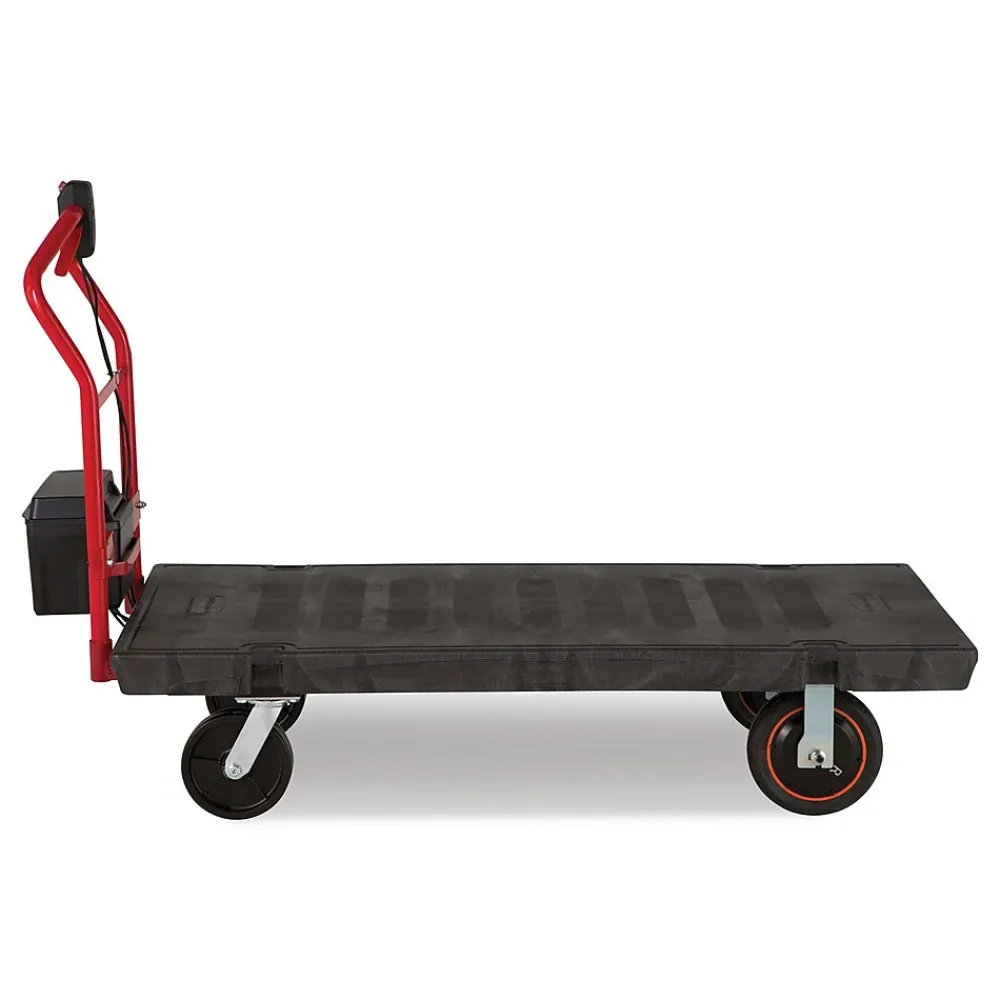 Rubbermaid Commercial Motorized Kit for 30" x 60" Platform Truck, Black/Red (2173661)