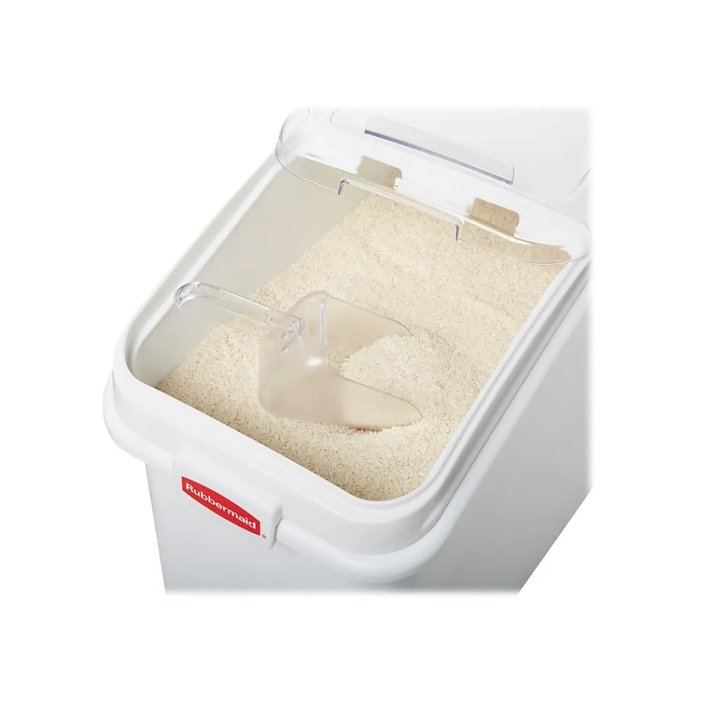 Rubbermaid Commercial Products Prosave Ingredient Storage Bin, 26.2 Gal. (FG360288WHT)