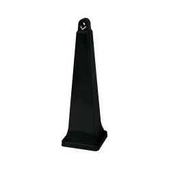 GroundsKeeper Outdoor Ash Urn, Black Resin (FG257088BLA)<Rubbermaid New