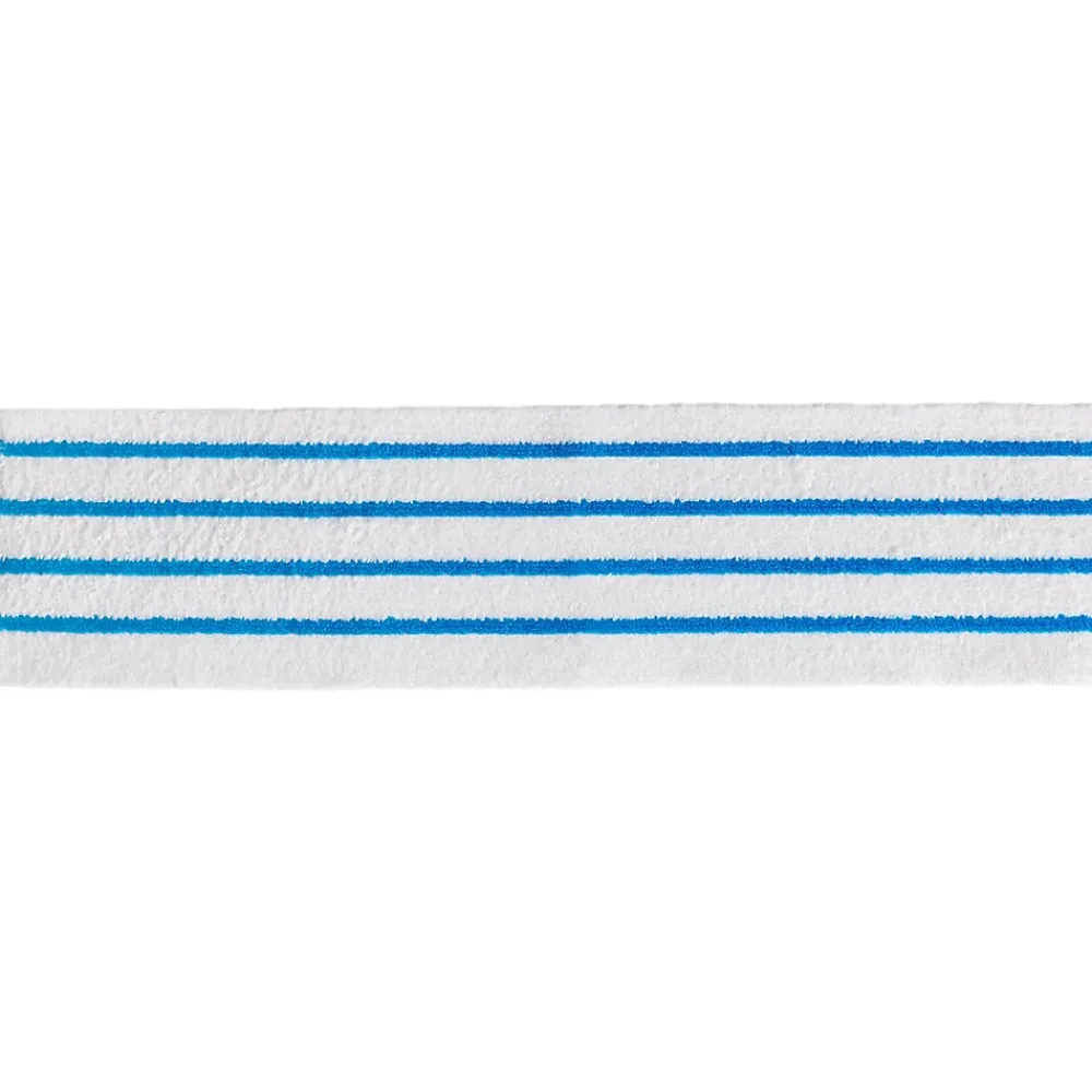 HYGEN Microfiber Cleaning Pads, 4.75", x 19", White/Blue, 150 Pads/Pack (2134282)<Rubbermaid Discount