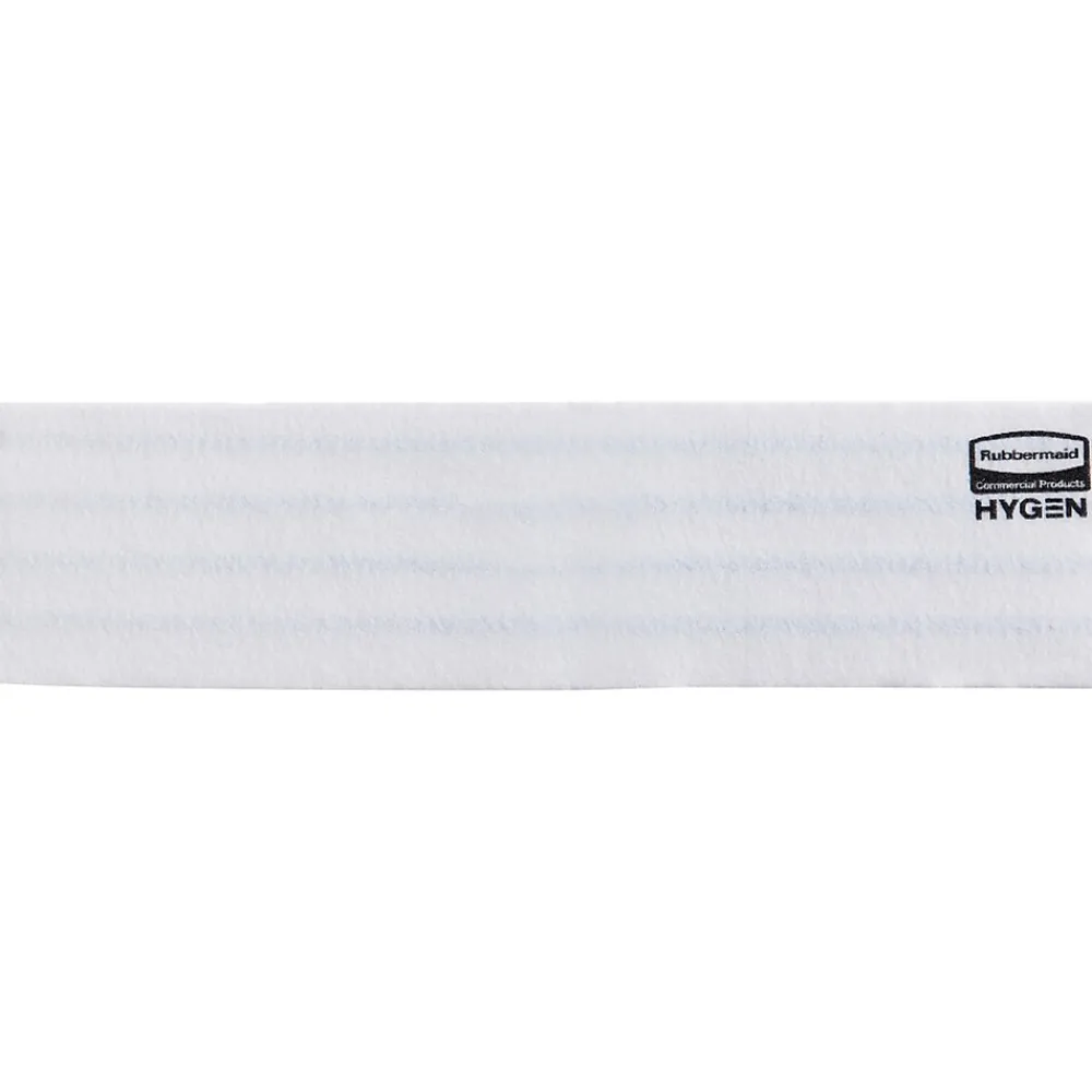 HYGEN Microfiber Cleaning Pads, 4.75", x 19", White/Blue, 150 Pads/Pack (2134282)<Rubbermaid Discount