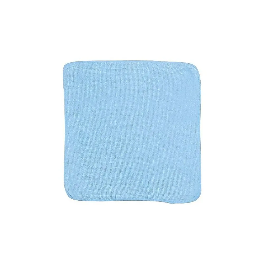 Microfiber Cleaning Rags, 12" x 12", Blue, 24 Rags/Pack (1820579)<Rubbermaid Hot