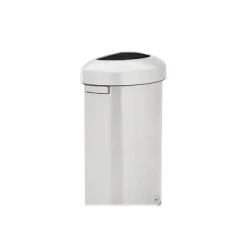 Refine Stainless Steel Indoor Trash Can with Open Lid, 21 Gallon, Silver (2147582)<Rubbermaid Sale