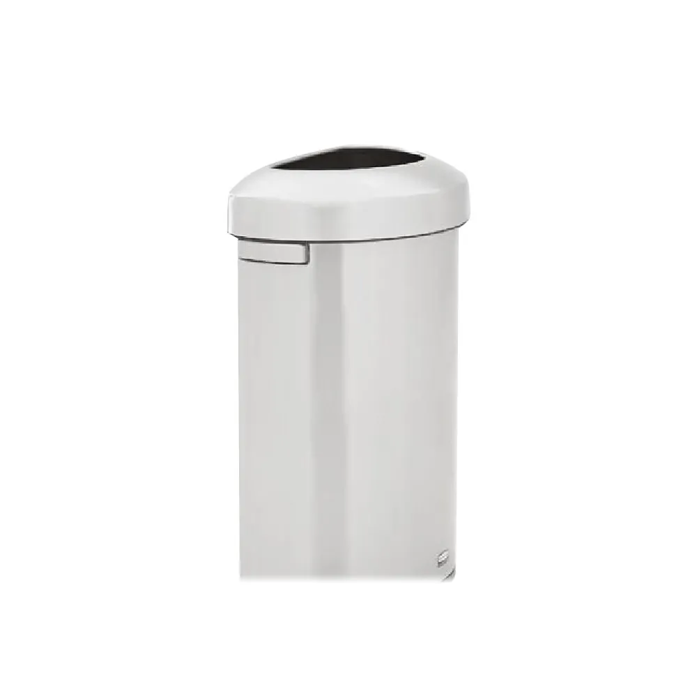 Refine Stainless Steel Indoor Trash Can with Open Lid, 21 Gallon, Silver (2147582)<Rubbermaid Sale