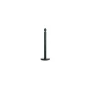 Smokers' Pole Aluminum Trash Can with no Lid, Black, 1.06 Gallon (FGR1BK)<Rubbermaid