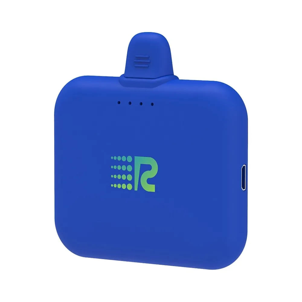 Air Micro-USB Power Bank for Most Smartphones, 2500mAh, Blue (RC25-M-G2-BLUE)<Rush Charge Discount