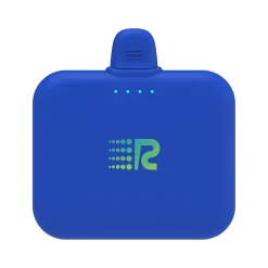 Air USB-C Power Bank, 2500mAh, Blue (RC25-C-G2-BLUE)<Rush Charge Online