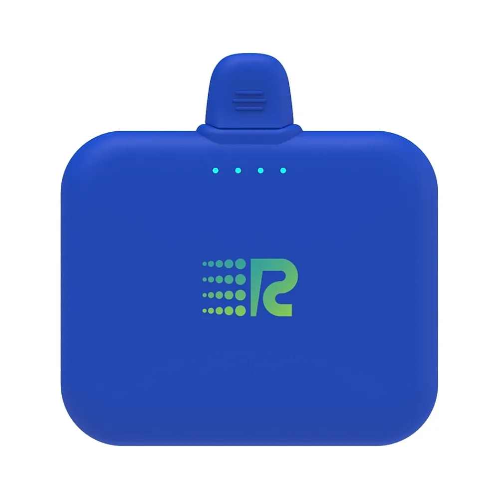 Air USB-C Power Bank, 2500mAh, Blue (RC25-C-G2-BLUE)<Rush Charge Online