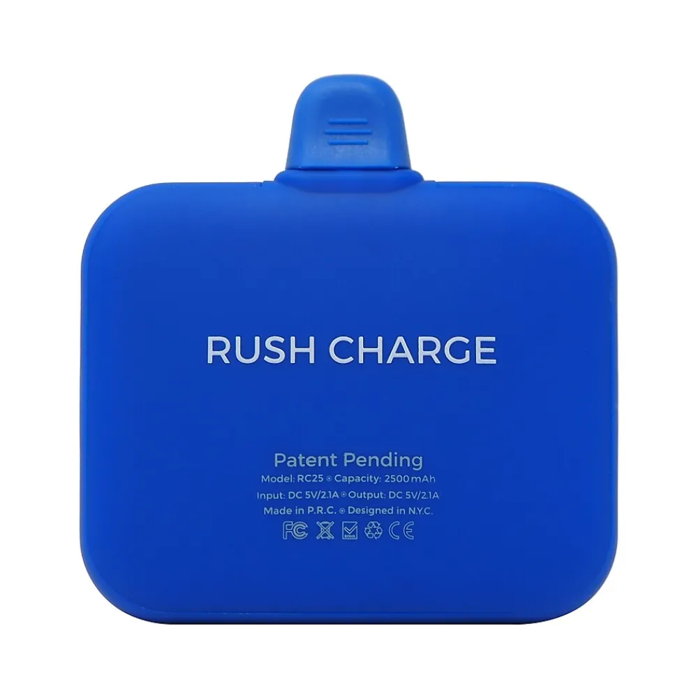 Air USB-C Power Bank, 2500mAh, Blue (RC25-C-G2-BLUE)<Rush Charge Online