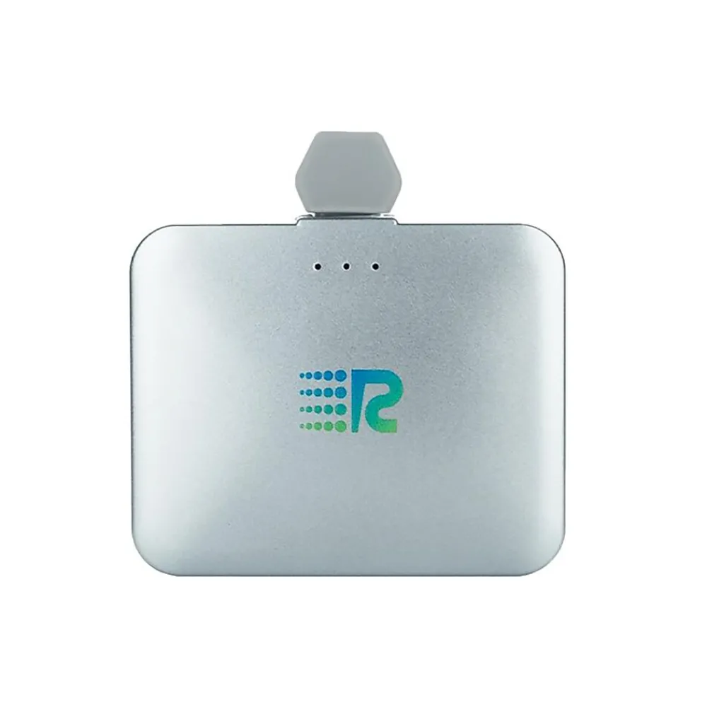 Max Micro USB Power Bank for Most Smartphones, 3600mAh, Silver (M-RC36-G1-SLVR)<Rush Charge Clearance