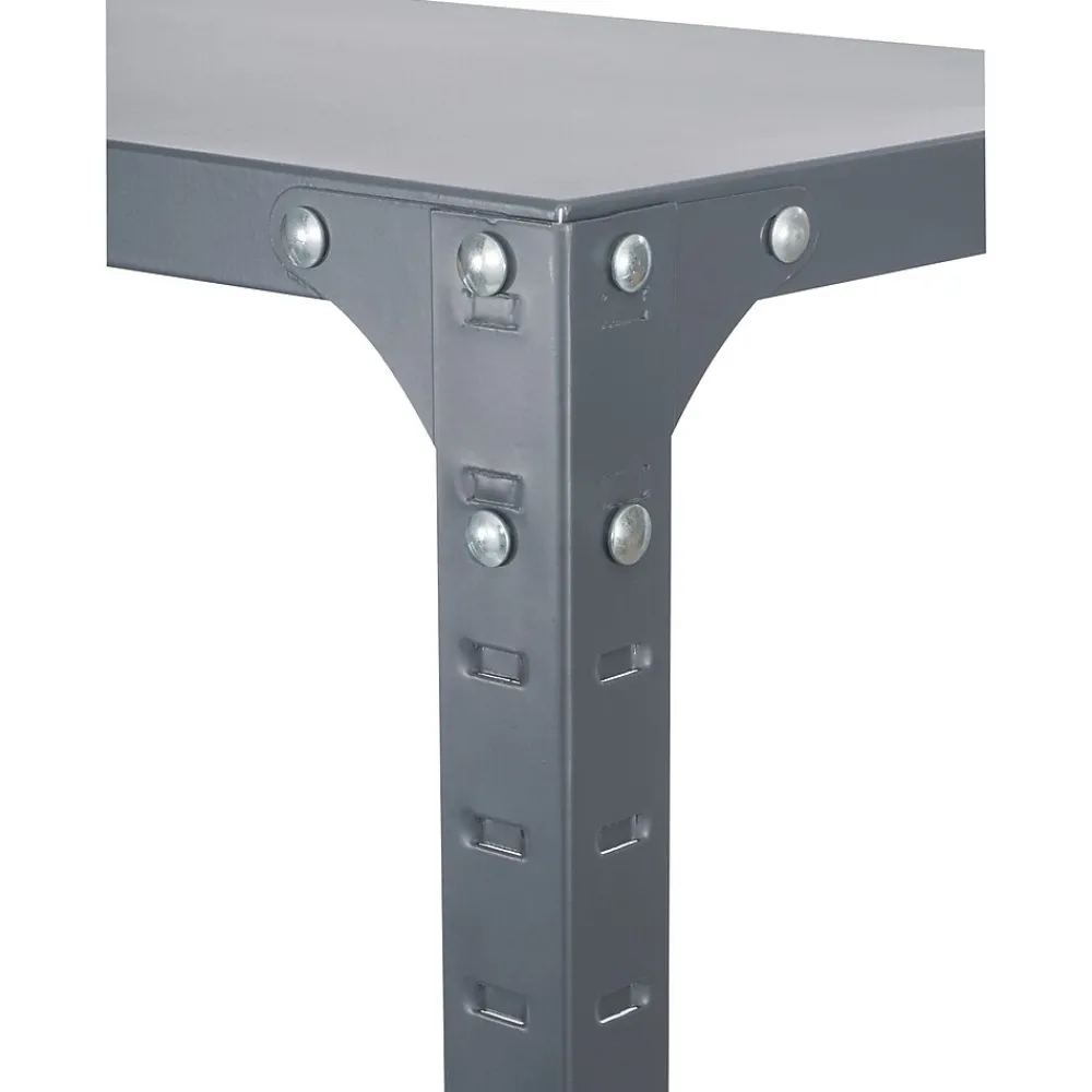 Shelving*Safco ® 75" High Commercial Shelving Kit, 5 Shelves and Post Kit, 36Wx18"D