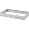 File Cabinets*Safco Closed Base for 5-Drawer Steel Flat File, Light Gray, Letter (4970LG)