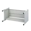 File Cabinets*Safco ® Facil Steel Flat File High Base, Medium, Light Gray