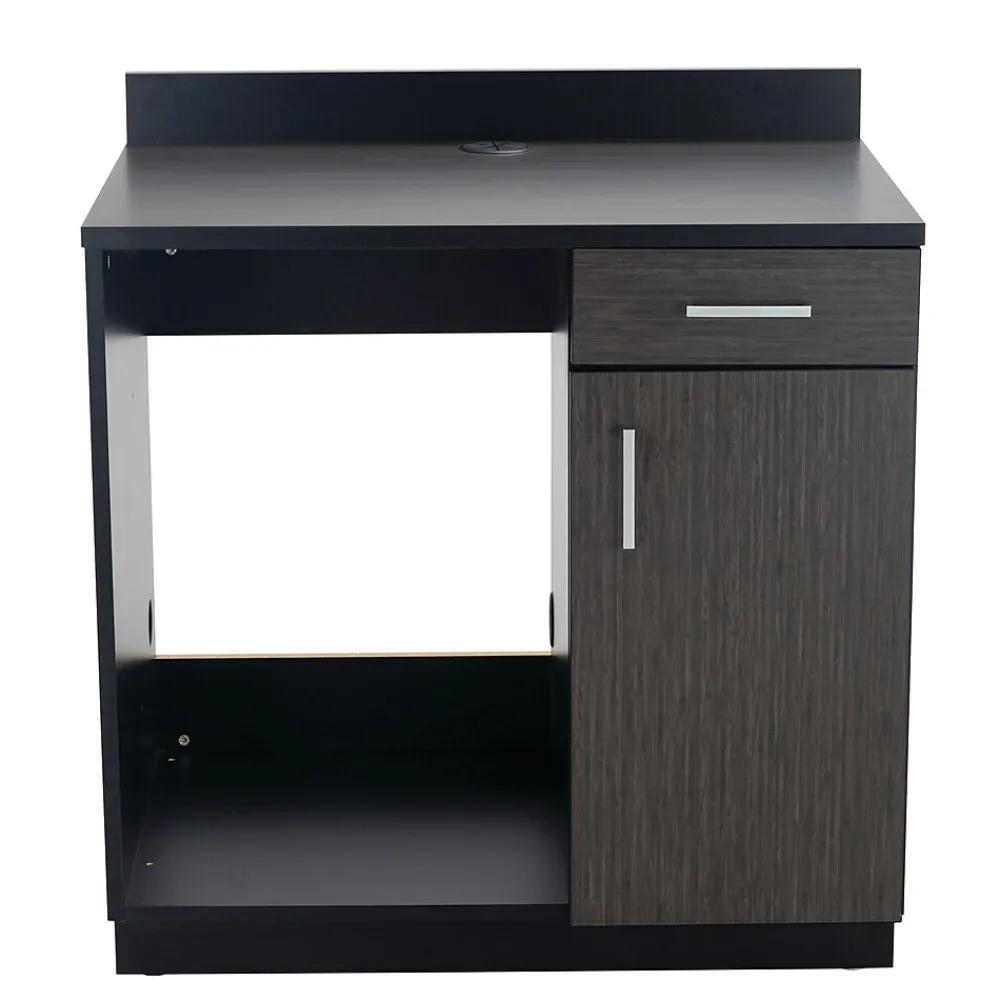 Storage Cabinets*Safco 36"H Modular Break Room Appliance Base Cabinet, Asian Night/Black (1705AN)