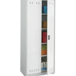 Storage Cabinets*Safco 72"H Steel Storage Cabinet, Gray