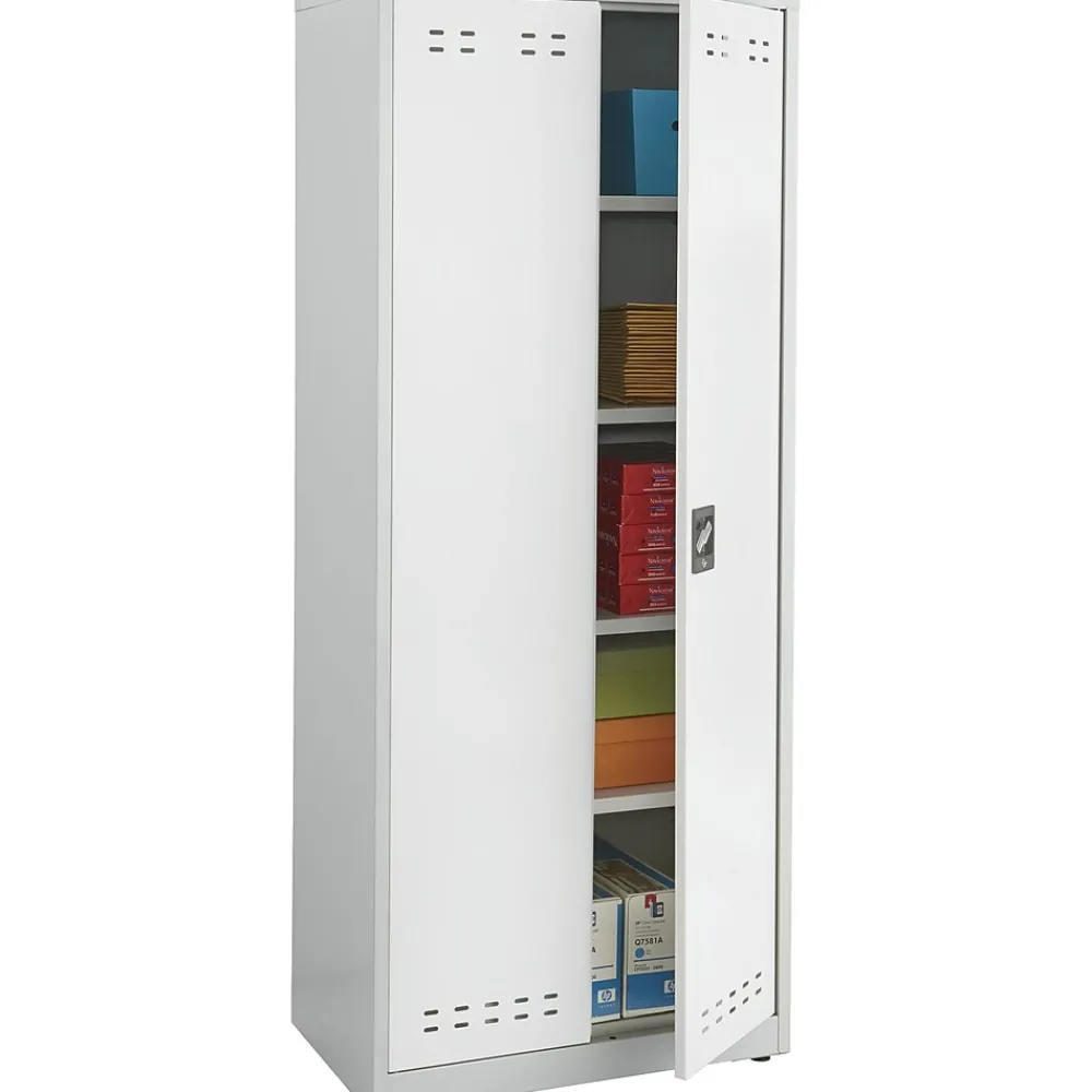 Storage Cabinets*Safco 72"H Steel Storage Cabinet, Gray