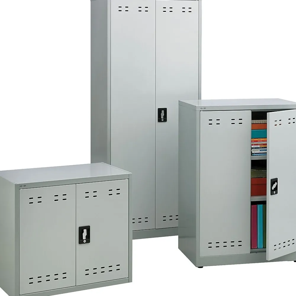Storage Cabinets*Safco 72"H Steel Storage Cabinet, Gray