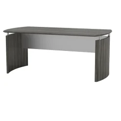 Computer Desks*Safco Medinaâ„¢ 72" Desk, Gray Steel, 29 1/2"H x 72"W x 36"D