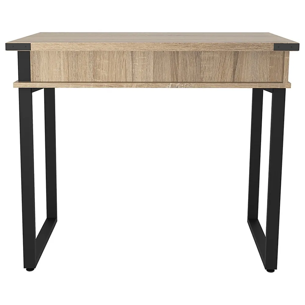 Office Desks*Safco Mirella SOHO 36"W Table Desk with Drawer, Sand Dune (5512SDD)