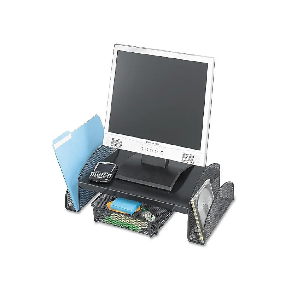 Hot Safco Onyx Monitor Stand, Adjustable, Black (2159BL)