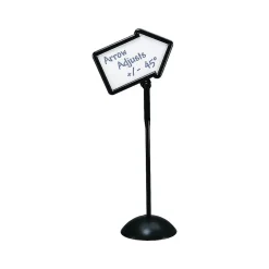 Dry Erase*Safco Write Way Plastic Dry-Erase Whiteboard, 2' x 1' (4173BL)