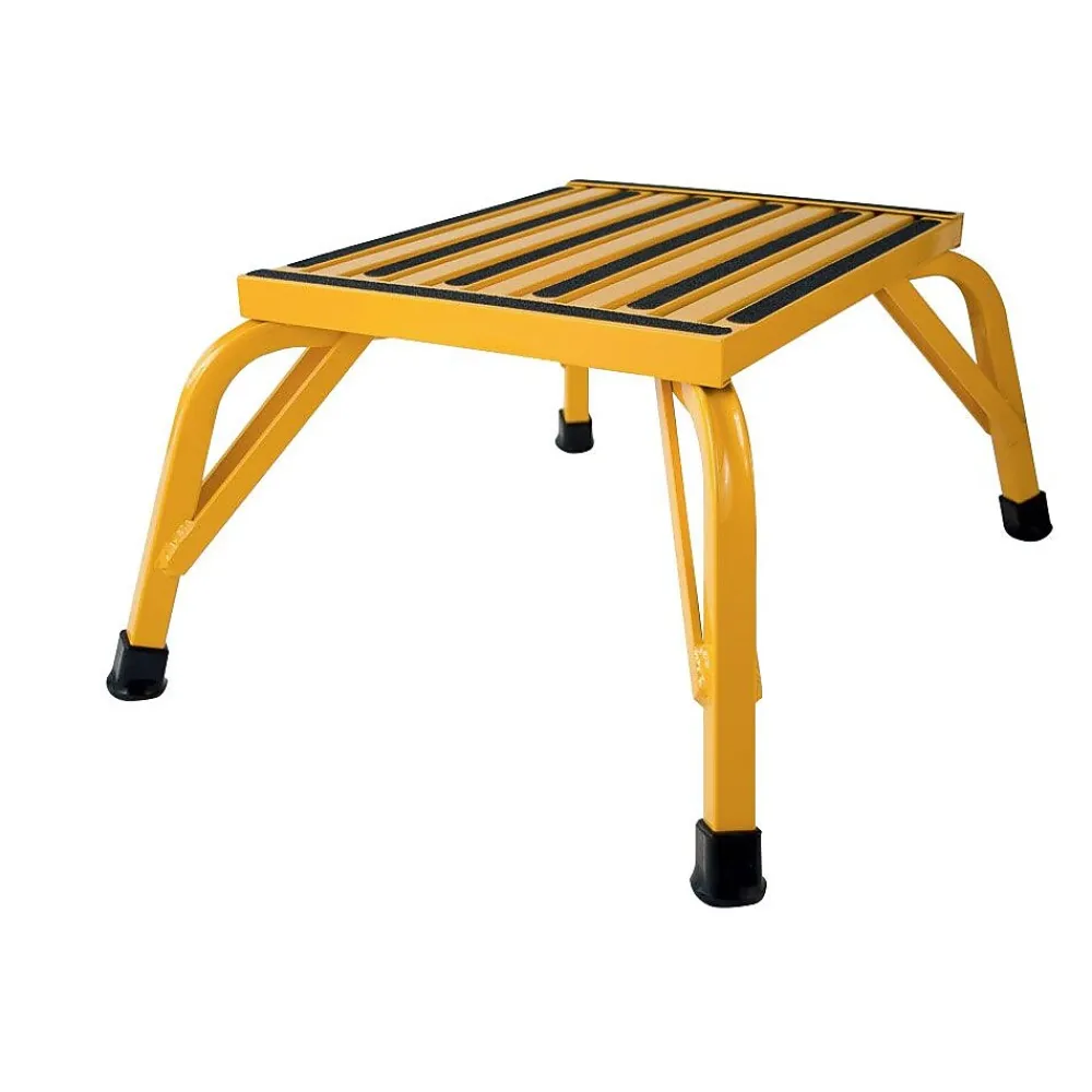 Safety Step Industrial Rubber Step, 1000lbs. (IC-12C-Y)