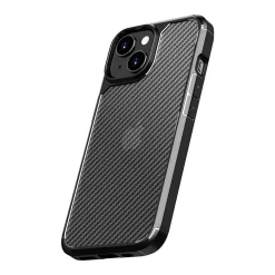 SaharaCase Anti-Slip MagSafe Phone Case for iPhone 15 Plus, Shock Absorbing, Black (CP00448)