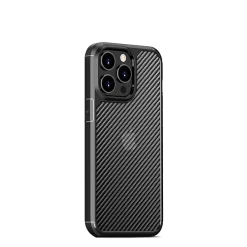 SaharaCase Anti-Slip MagSafe Phone Case for iPhone 15 Pro, Shock Absorbing, Black (CP00457)