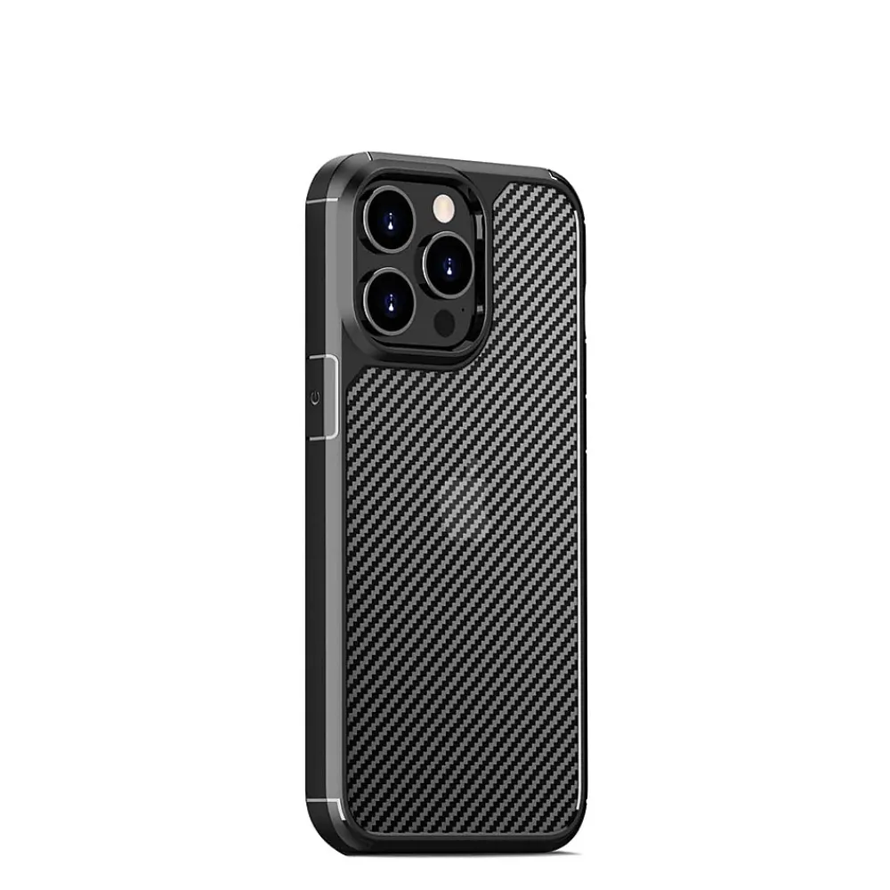 SaharaCase Anti-Slip MagSafe Phone Case for iPhone 15 Pro, Shock Absorbing, Black (CP00457)