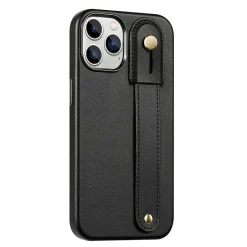 SaharaCase FingerGrip MagSafe Phone Case for iPhone 15 Pro, Shock Absorbing, Black (CP00465)