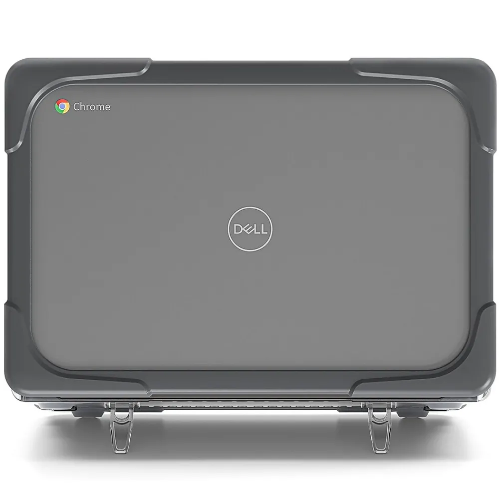 Hard Shell Laptop Case for Dell Chromebook, Gray/Clear (LT00054)<SaharaCase Clearance