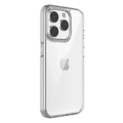 SaharaCase Hybrid-Flex Hard Shell MagSafe Phone Case for iPhone 15 Pro, Shock Absorbing, Clear (CP00456)