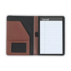 Junior Leather Portfolio Case, Tan (71736)<Samsill Outlet
