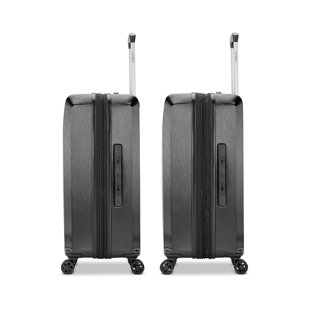 Alliance SE 22" Hardside Carry-On Suitcase, 4-Wheeled Spinner, TSA Checkpoint Friendly, Bass Black (145793-1027)<Samsonite